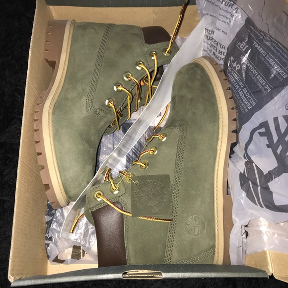 Timberland Shoes - Green Timberland Boots